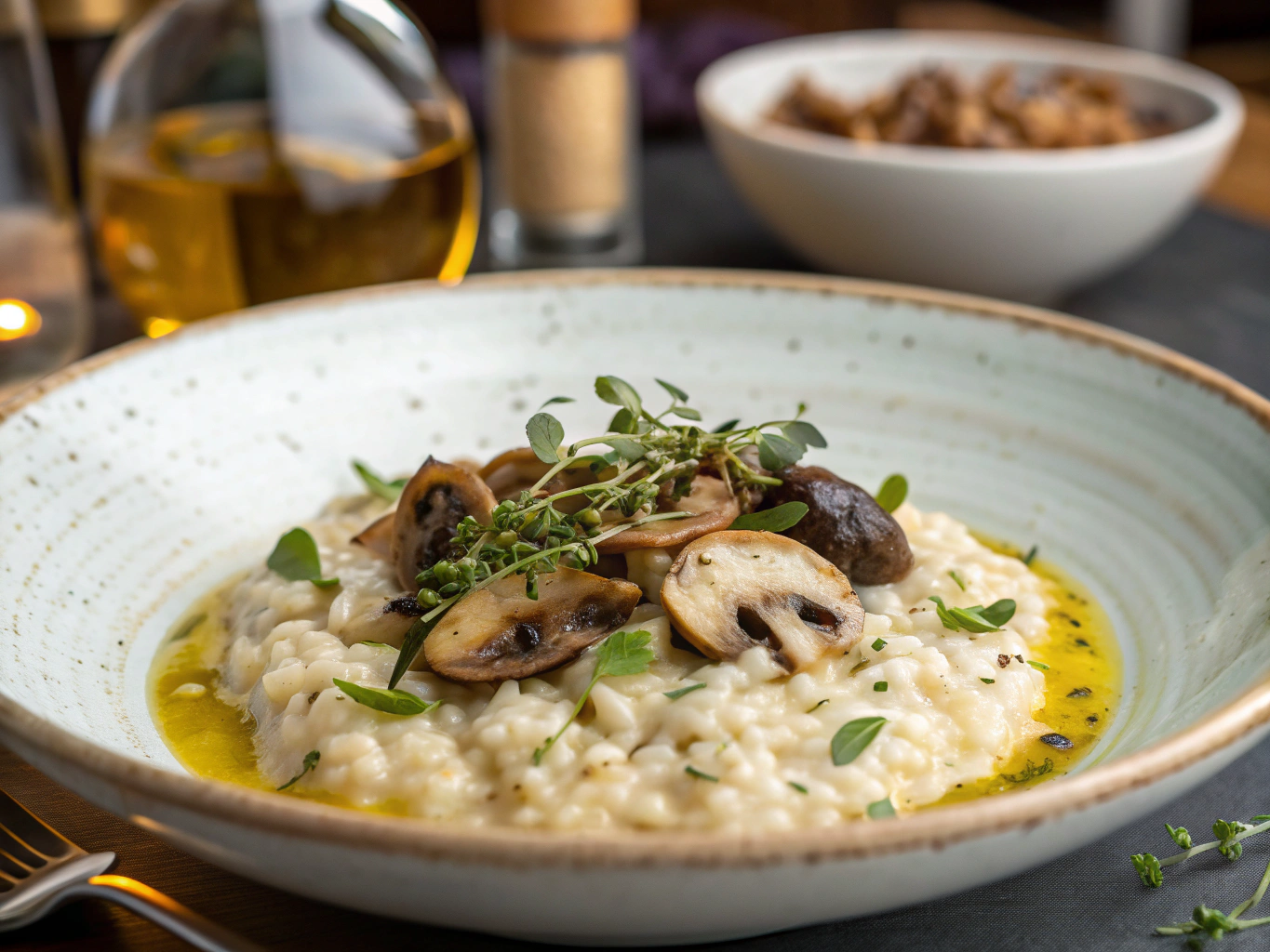 Wild Mushroom Risotto